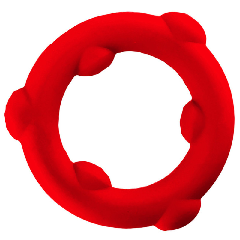Oxballs Cockring Spinner 25 mm Rouge